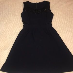 Women’s navy blue dress